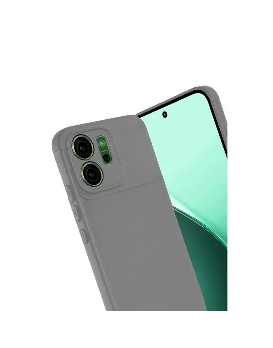Oppo Reno 14 Auto Focus Karbon Kapak - Gri