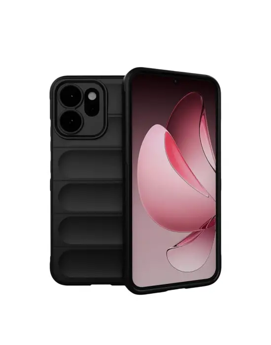 Oppo Reno 14 Optimum Silikon - Siyah