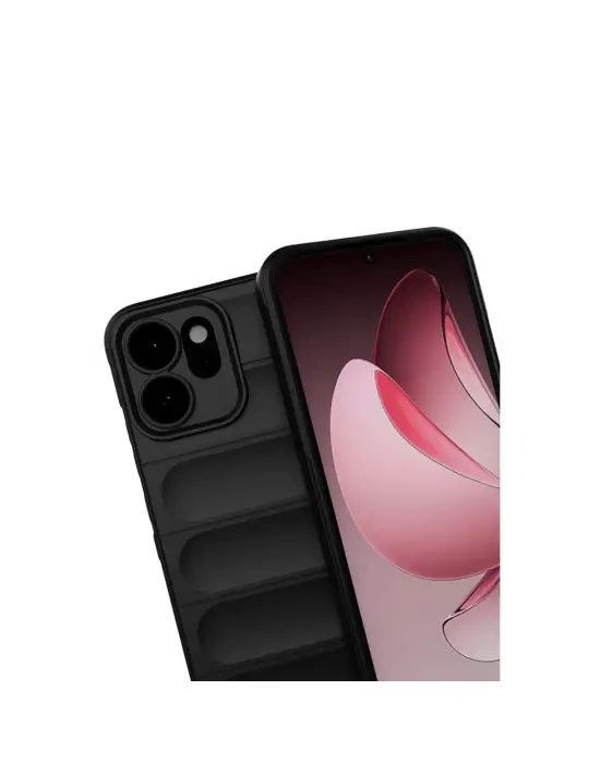 Oppo Reno 14 Optimum Silikon - Siyah