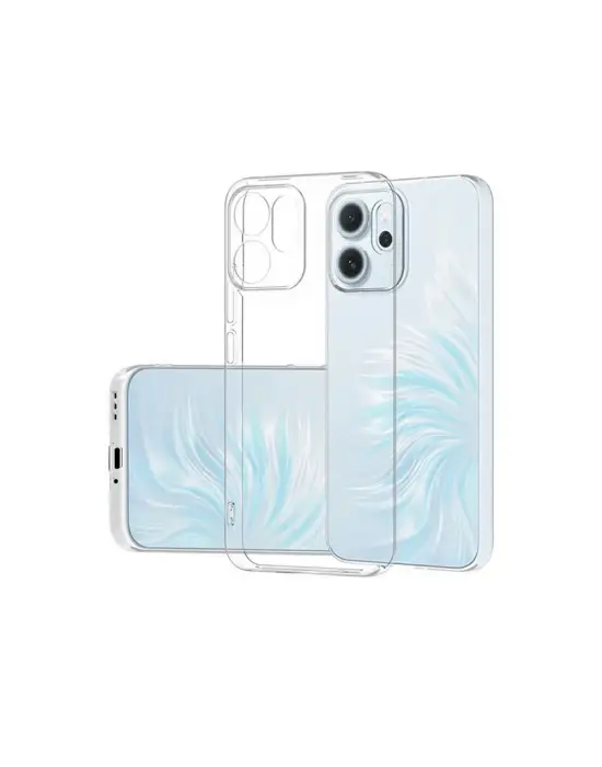 Oppo Reno 14f Kılıf Lüx Şeffaf Silikon