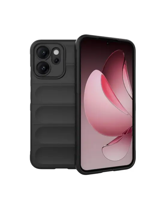 Oppo Reno 14f Optimum Silikon - Siyah