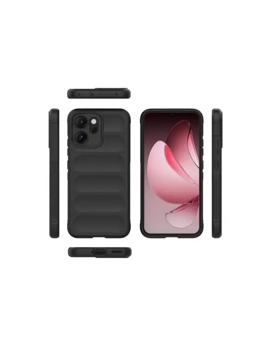 Oppo Reno 14f Optimum Silikon - Siyah