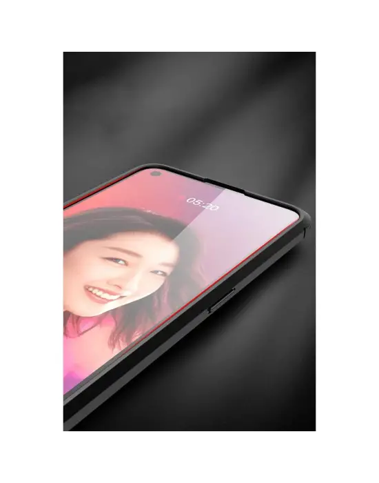 Oppo Reno 5 Kılıf Auto Focus Kapak - Kırmızı