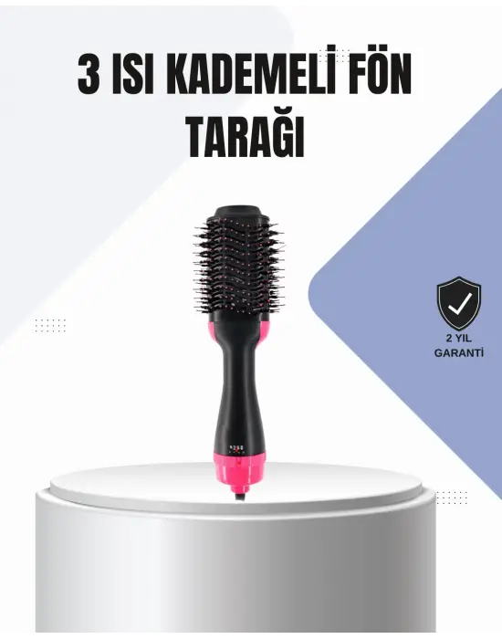 Oval Tasarımlı Profesyonel Fönlü Saç Şekillendirici