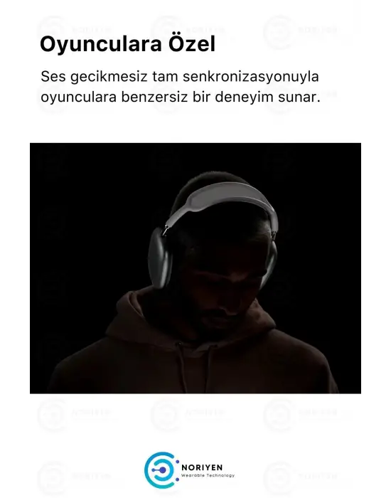 P9 Air Max Gaming Premium Mikrofonlu Kablosuz Ios Android Uyumlu 5.0 Bluetooth Tws Oyuncu Kulaklık