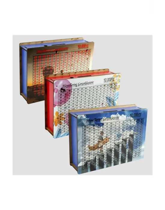 Parabox 10.000 Tl Kumbara Para Biriktirme Kutusu