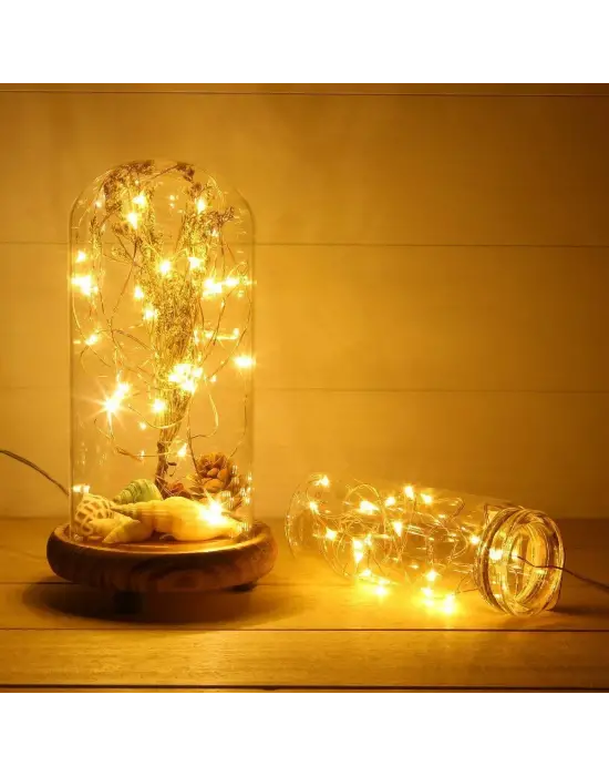 Peri Led Işık 28 Ledli 3 Metre Sarı Led Şerit Aydınlatma Spot Led