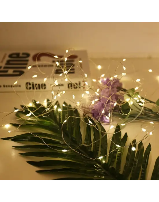 Peri Led Işık 28 Ledli  3 Metre Sarı Led Şerit Aydınlatma Spot Led