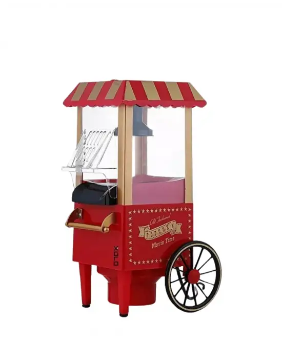 Pg618 Mısır Patlatma Makinesi Kırmızı