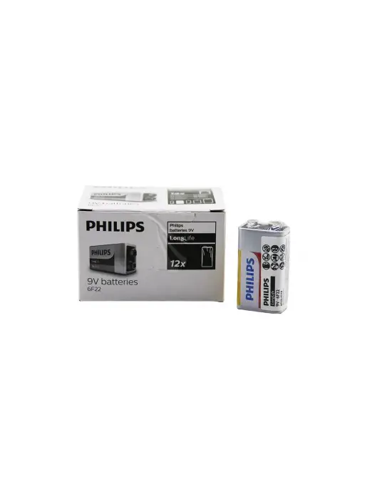 Phılıps  9v  Pil  12pcs