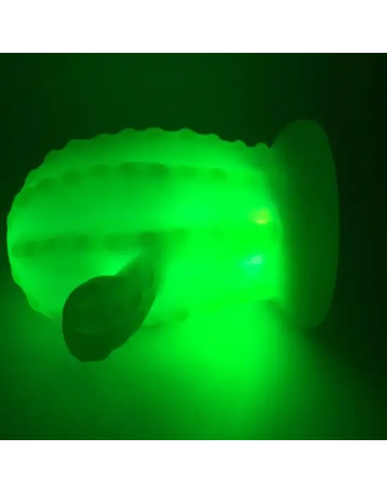 Pilli Silikon Led Işıklı Sevimli Kaktüs Gece Lambası Aydınlatması