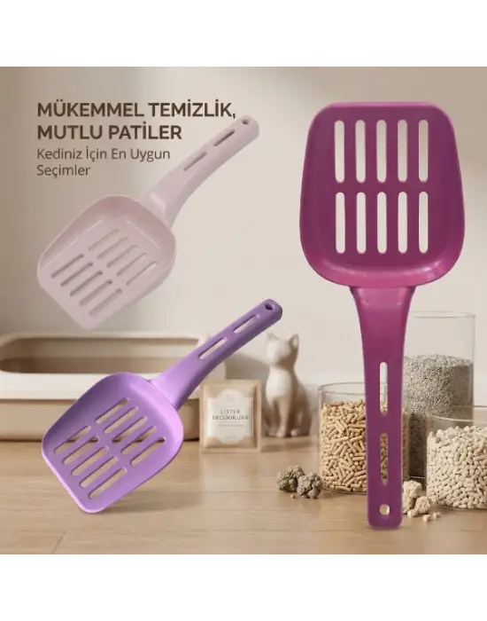 Plastik Kedi Kumu Küreği