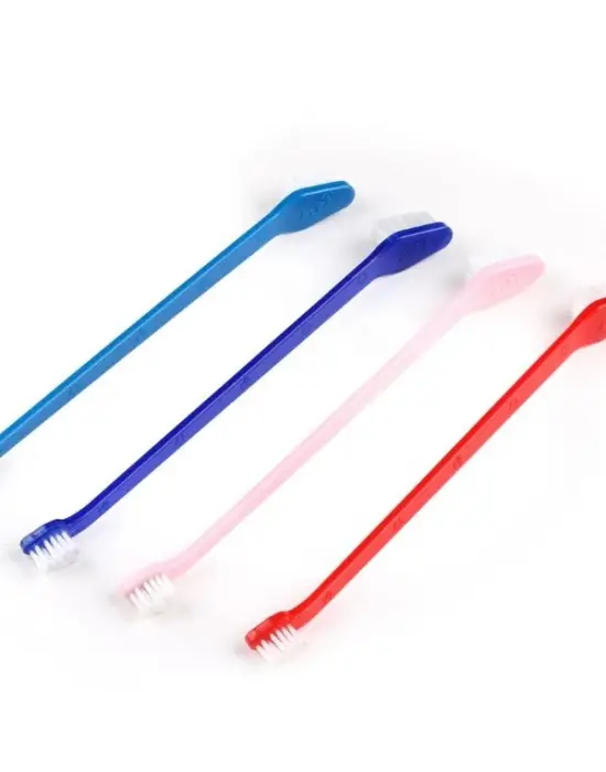 Plastik Köpek Diş Fırçası 3 Adet