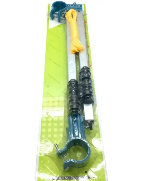 Plastik Kulplu Küpeşte Makaralı Katlanır Çamaşır Askısı