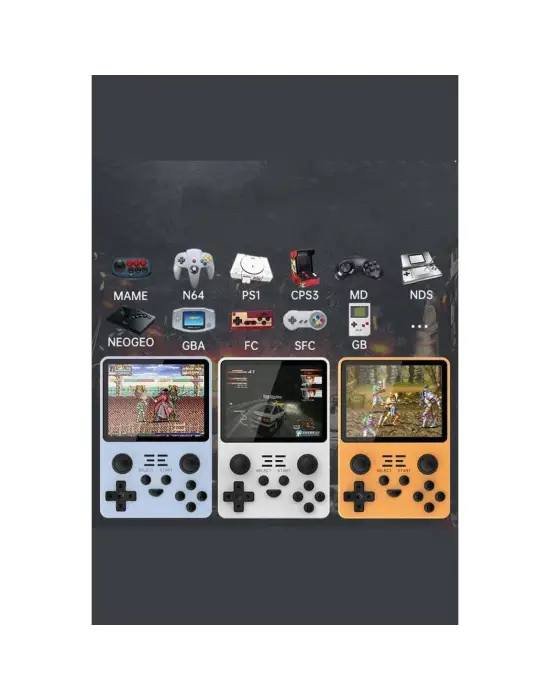 Powkıddy Rgb20s 64gb Retro Gamepad - Beyaz