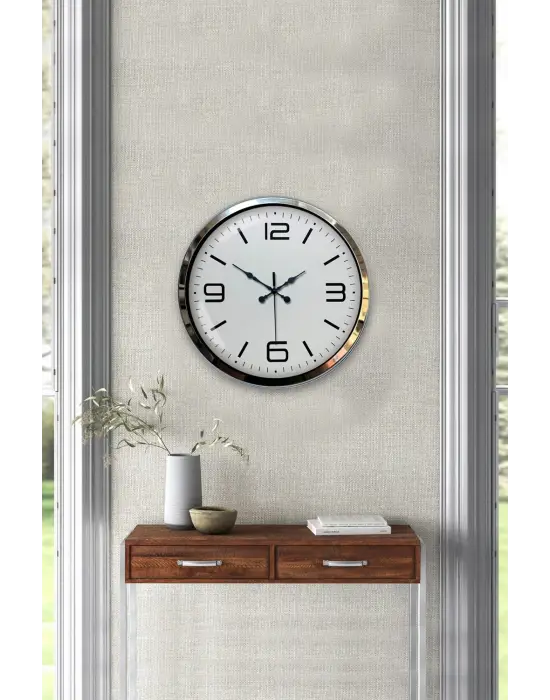 Prestij Krom Metal 40 Cm Duvar Saati