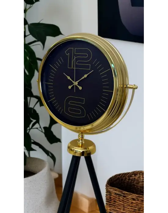 Prime Gold Şık Tripod Ayaklı Saat