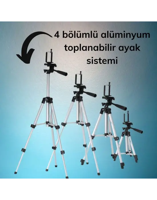 Profesyonel Fotoğraf Makinası Tripodu