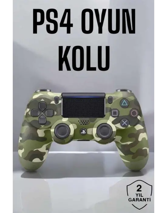 Ps4 Oyun Kolu Kamuflaj Desenli Joystick