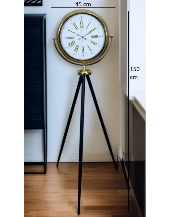Pure Gold Tripod Ayaklı Saat