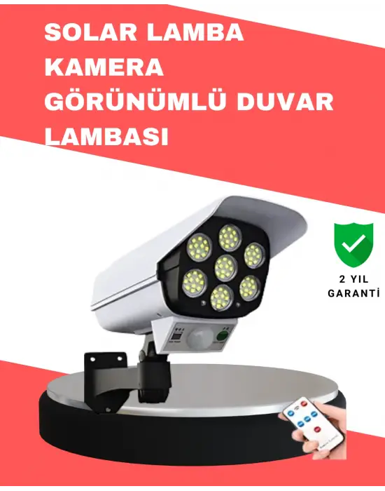 Pvc+pc Malzemeli, 2si 1 Arada Güvenlik Lambası – Ayarlanabilir Başlık Ve Panel Açısı
