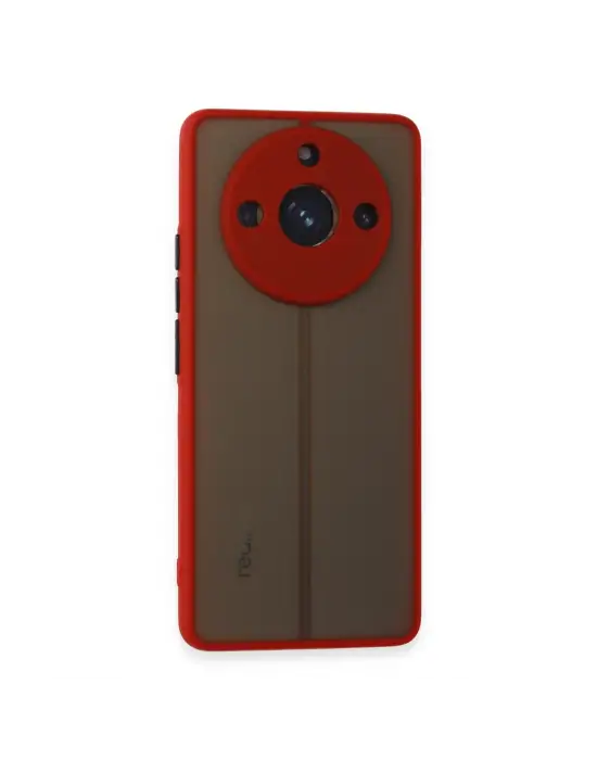 Realme 11 Pro Kılıf Montreal Silikon Kapak - Kırmızı