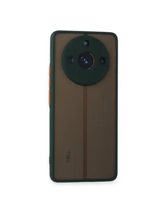 Realme 11 Pro Kılıf Montreal Silikon Kapak - Yeşil