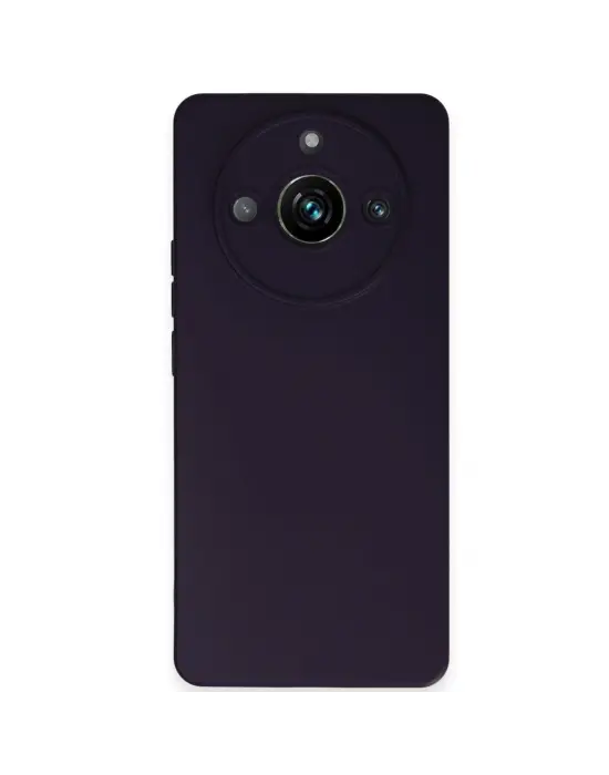 Realme 11 Pro Kılıf Nano İçi Kadife Silikon - Mor