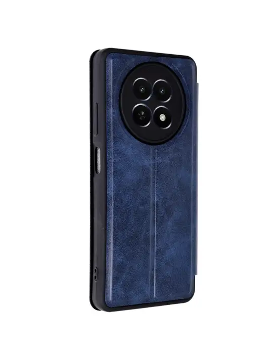 Realme 12 5g Kılıf Flip Cover - Lacivert