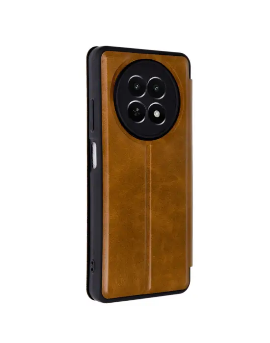 Realme 12 5g Kılıf Flip Cover - Taba