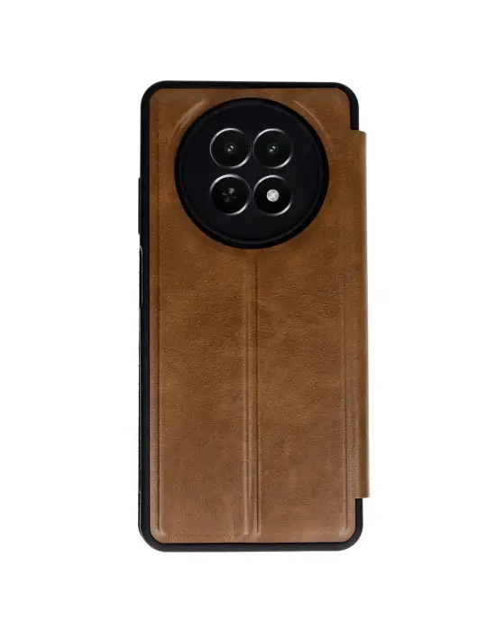 Realme 12 5g Kılıf Flip Cover - Taba