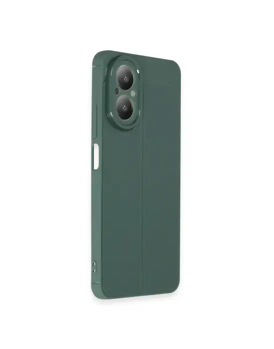 Realme 12 Lite Kılıf Auto Focus Kapak - Koyu Yeşil