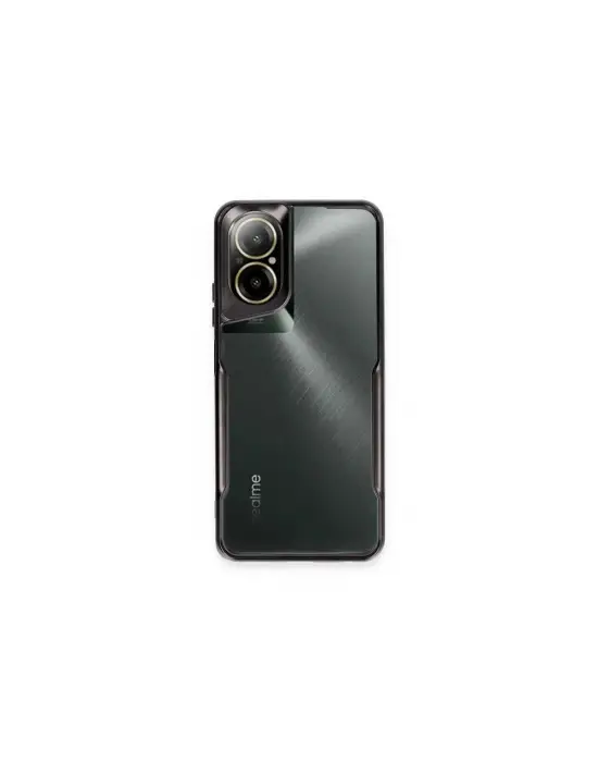 Realme 12 Lite Kılıf Boyi Silikon Kapak - Siyah