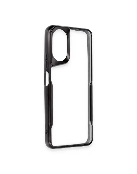 Realme 12 Lite Kılıf Boyi Silikon Kapak - Siyah