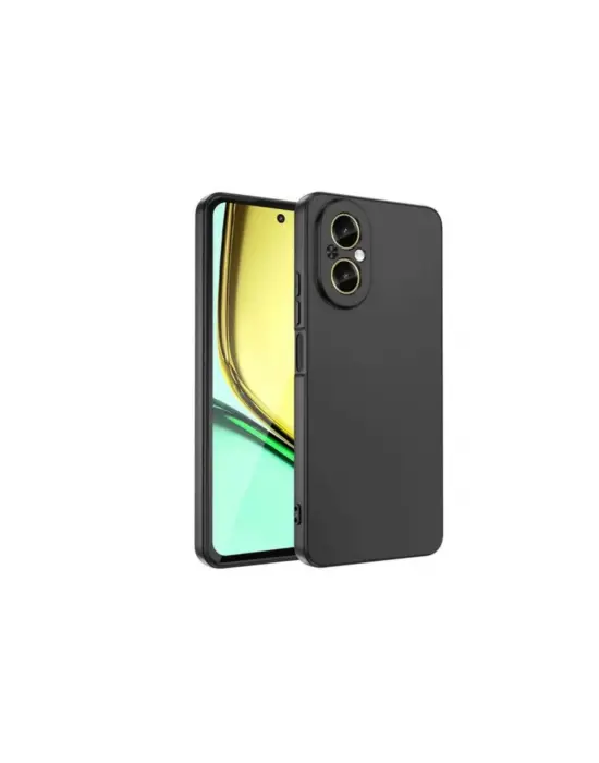 Realme 12 Lite Kılıf First Silikon - Siyah