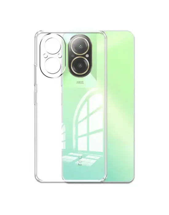 Realme 12 Lite Kılıf Lüx Şeffaf Silikon
