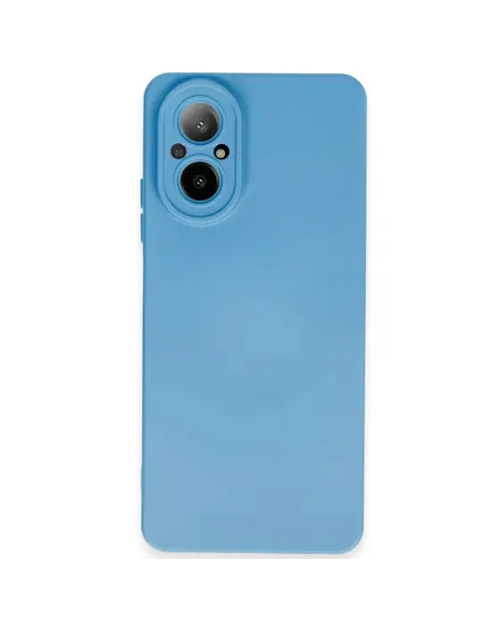 Realme 12 Lite Kılıf Nano İçi Kadife Silikon - Mavi