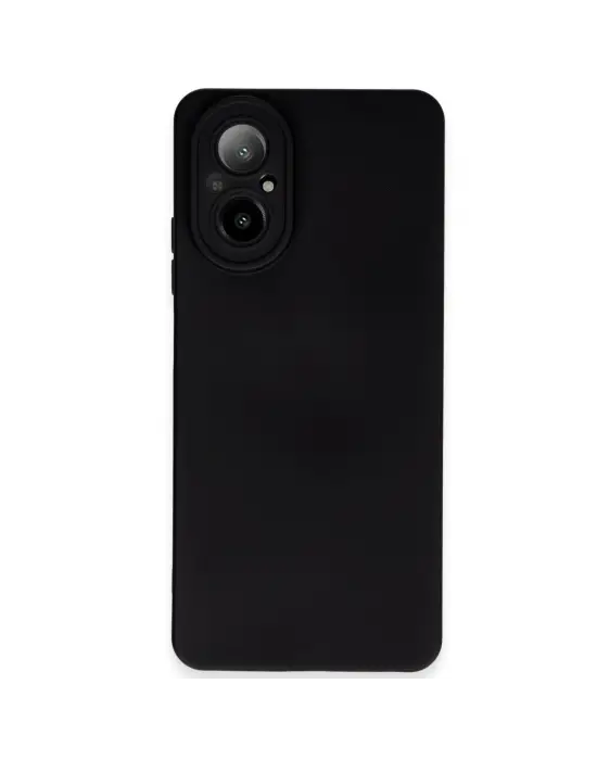 Realme 12 Lite Kılıf Nano İçi Kadife Silikon - Siyah