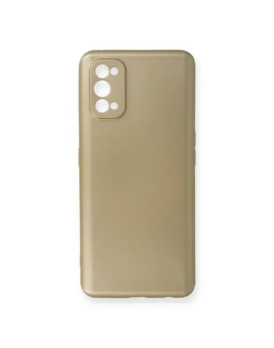Realme 7 Pro Kılıf First Silikon - Gold