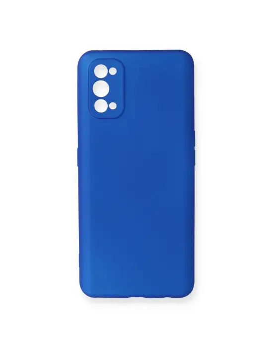 Realme 7 Pro Kılıf First Silikon - Mavi