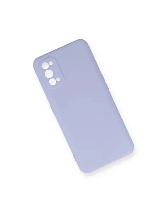Realme 7 Pro Kılıf Nano İçi Kadife Silikon - Lila