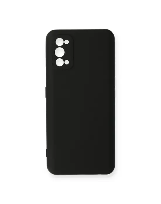 Realme 7 Pro Kılıf Nano İçi Kadife Silikon - Siyah