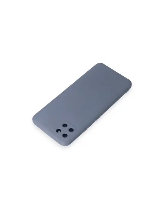 Realme C11 Kılıf Nano İçi Kadife Silikon - Gri