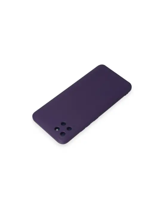 Realme C11 Kılıf Nano İçi Kadife Silikon - Mor