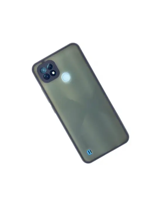 Realme C21 Kılıf Montreal Silikon Kapak - Lacivert
