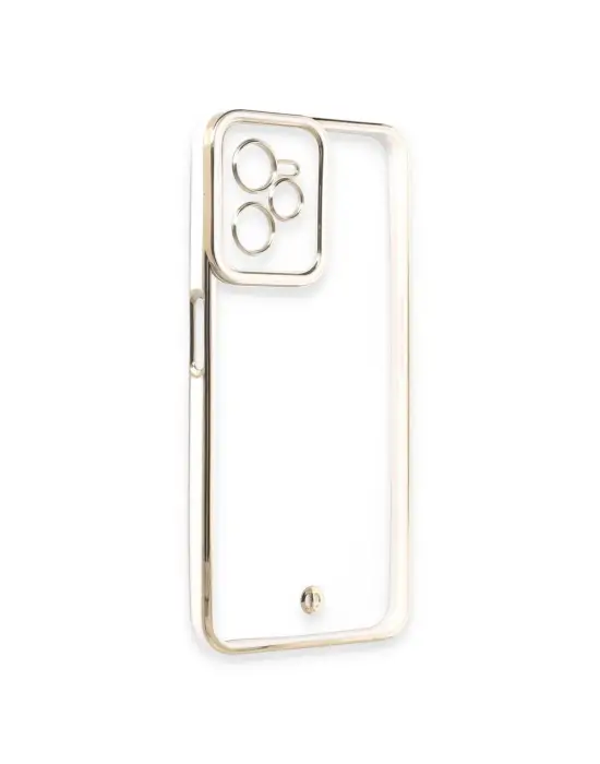 Realme C35 Kılıf Liva Lens Silikon - Beyaz