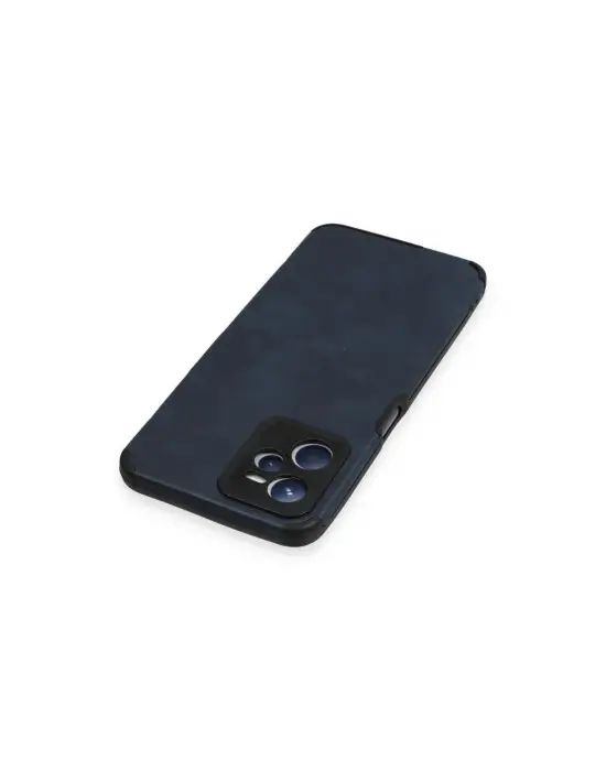 Realme C35 Kılıf Loop Deri Silikon - Lacivert