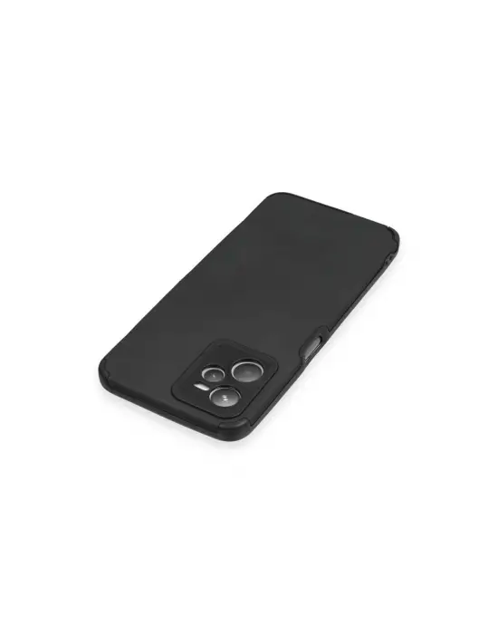 Realme C35 Kılıf Loop Deri Silikon - Siyah