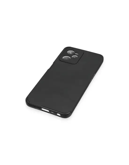 Realme C35 Kılıf Loop Deri Silikon - Siyah
