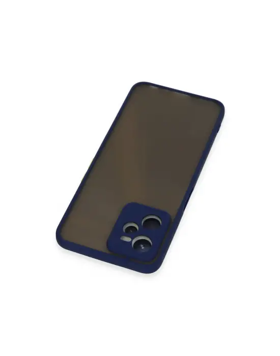 Realme C35 Kılıf Montreal Silikon Kapak - Lacivert